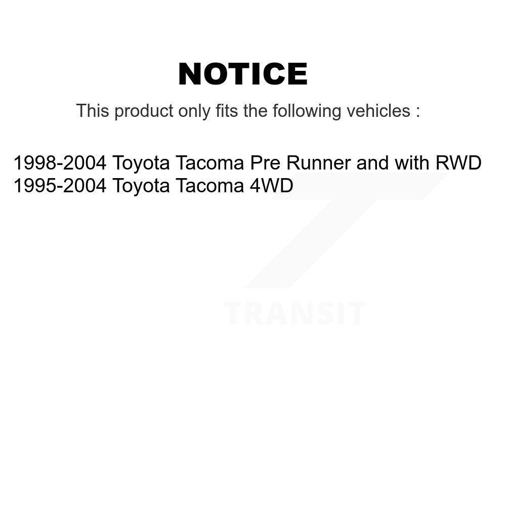 [Avant droite inférieure] Joint à rotule avant droite inférieure pour Toyota Tacoma TOR-K90259