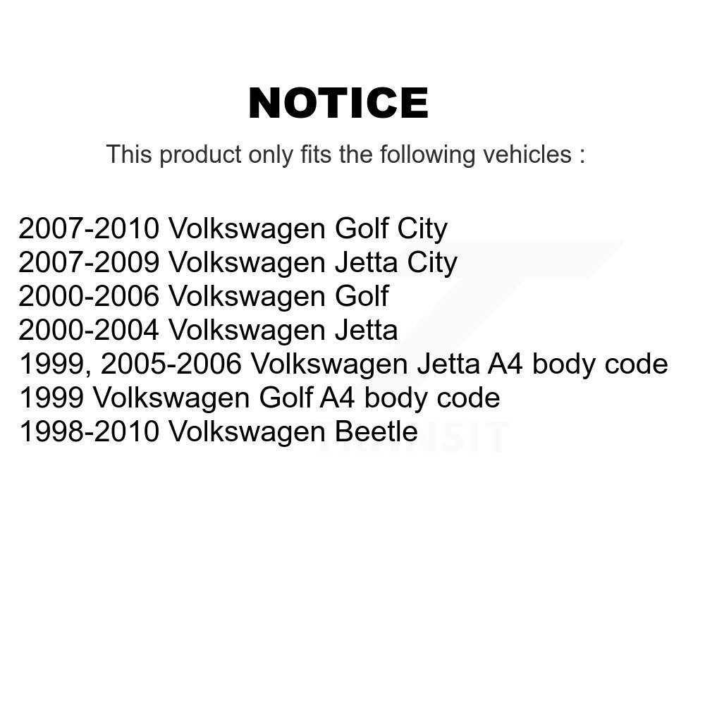 [Avant gauche inférieur] Joint de balle de suspension avant gauche inférieure pour Volkswagen Jetta Golf Beetle City