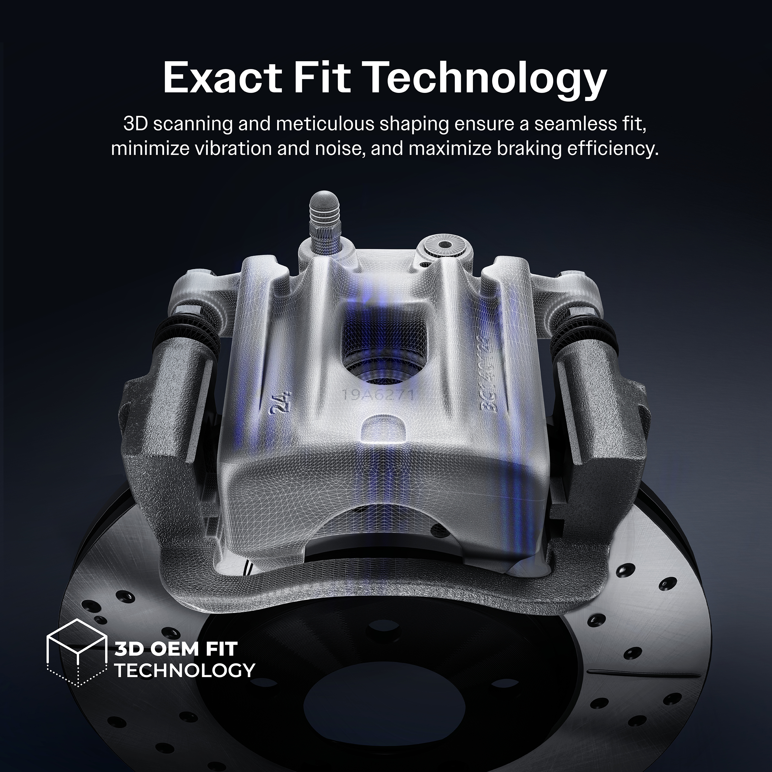 Rear Left Brake Caliper For Mitsubishi Jeep Lancer Patriot Compass Dodge Avenger image 5