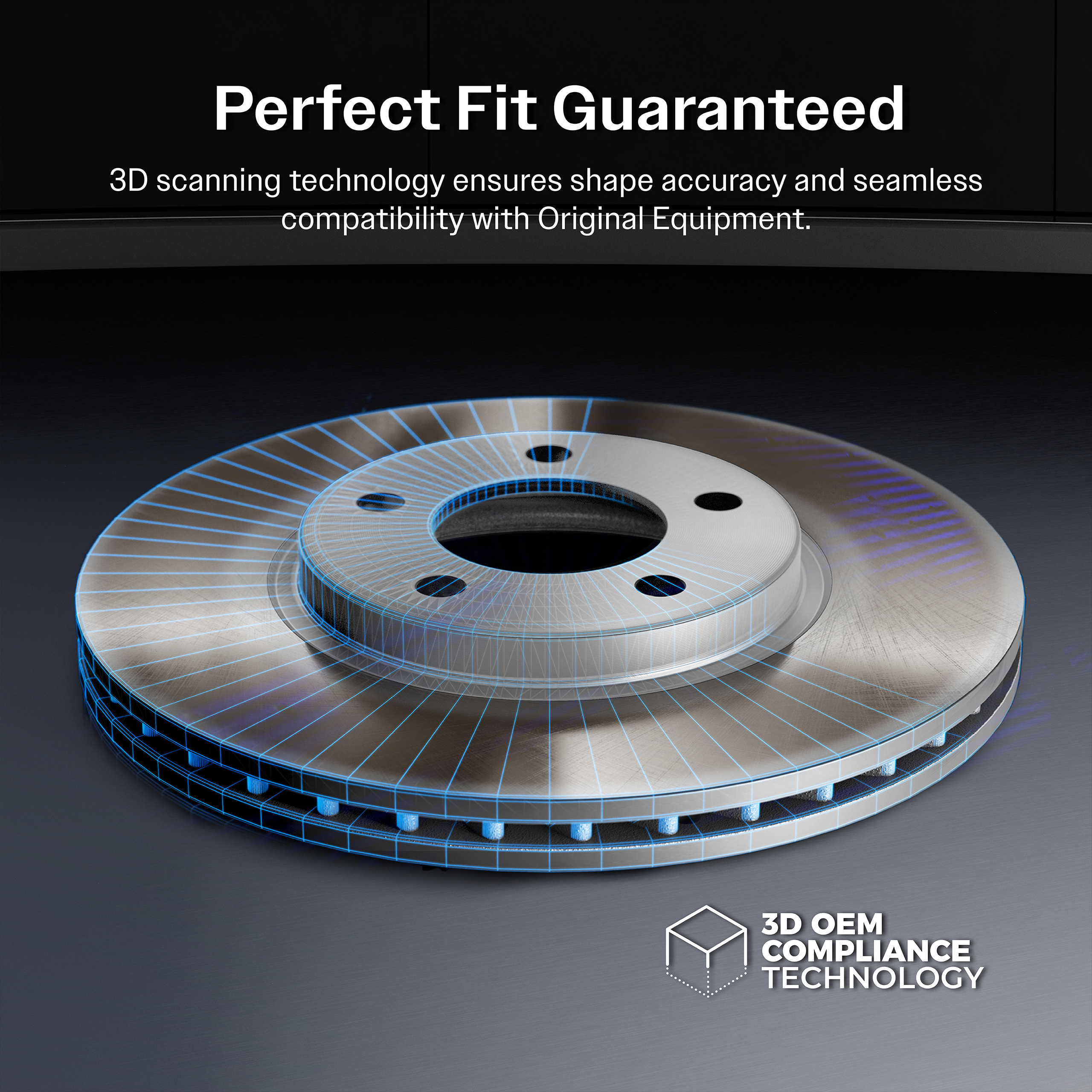 [Front] Montage du pivot de frein à disque avant pour Ford E-350 Super Duty E-450 Econoline