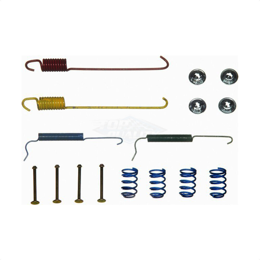 Top Quality - 13-H17326 - Rear Drum Brake Hardware Kit