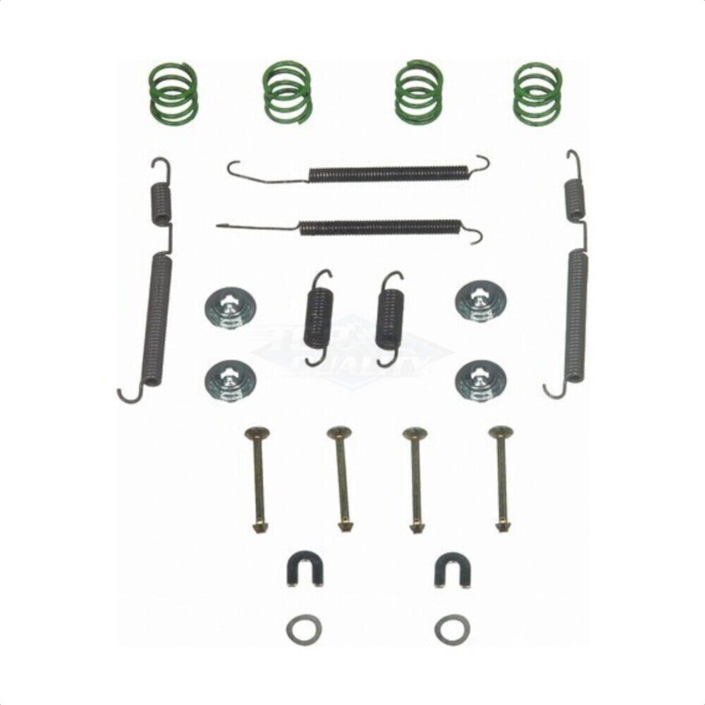 Top Quality - 13-H17347 - Rear Drum Brake Hardware Kit