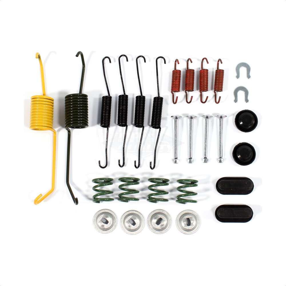 Transit Auto Rear Brake Drum & Shoe Kit For 2004-2007 Toyota Prius - Complete Hardware Set (K8N-100352)