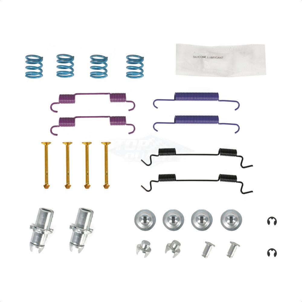 Top Quality - 13-H17397 - Rear Parking Brake Hardware Kit