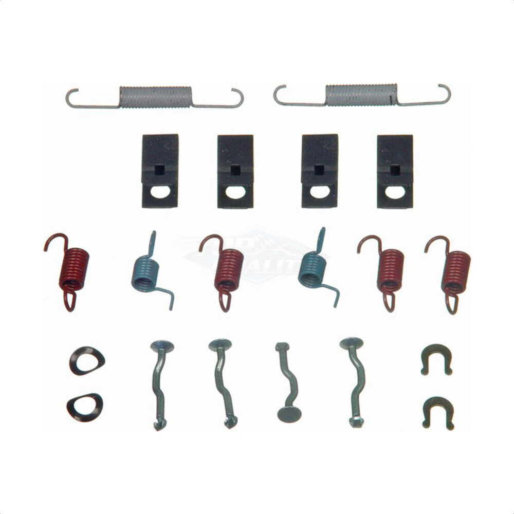 Top Quality - 13-H17398 - Rear Parking Brake Hardware Kit