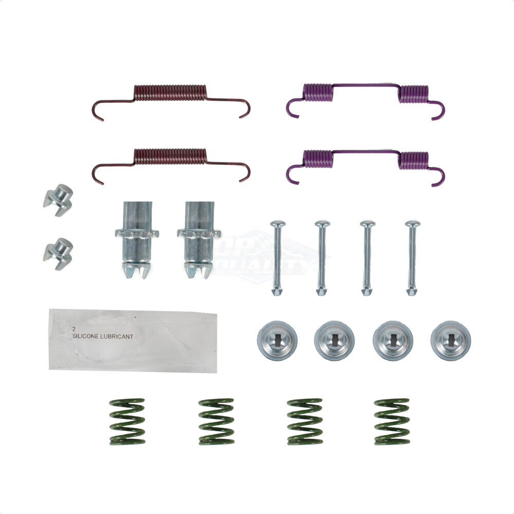 Top Quality - 13-H17400 - Rear Parking Brake Hardware Kit