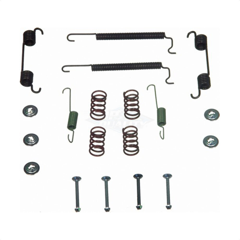 Top Quality - 13-H17409 - Rear Drum Brake Hardware Kit