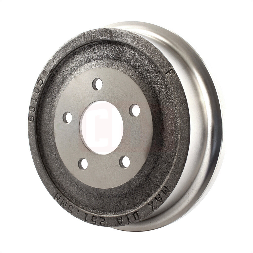 Detroit Axle Brake Kit: Front Drilled & Slotted Rotors + Rear Drums For Chevy Equinox