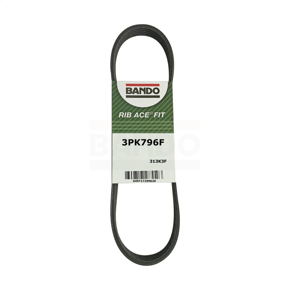 Bando - BAN-3PK796F - Water Pump Accessory Drive Belt