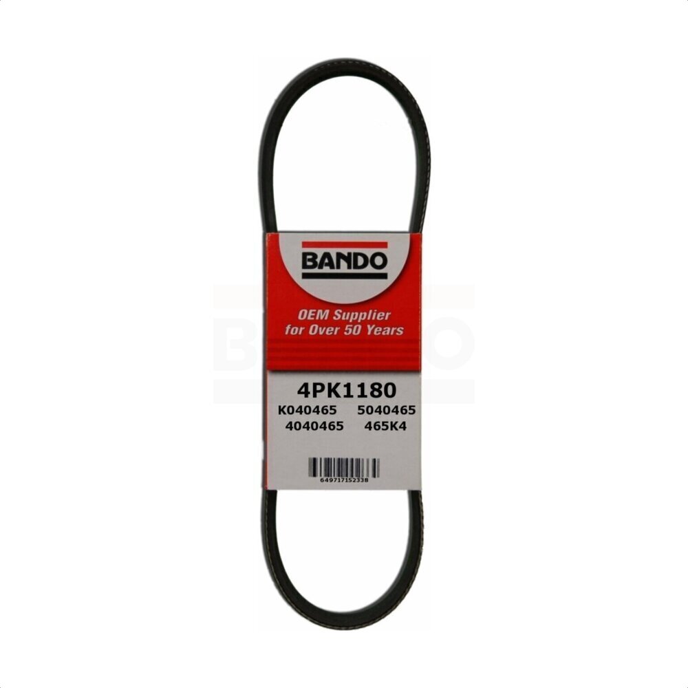 Bando - BAN-4PK1180 - Water Pump, Alternator and Air Conditioning Accessory Drive Belt
