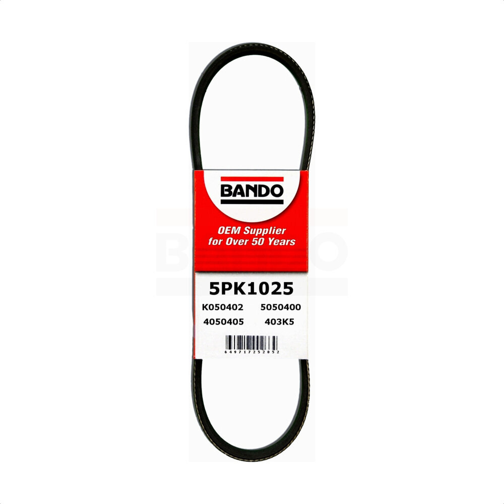 Bando - BAN-5PK1025 - Alternator and Air Conditioning Accessory Drive Belt