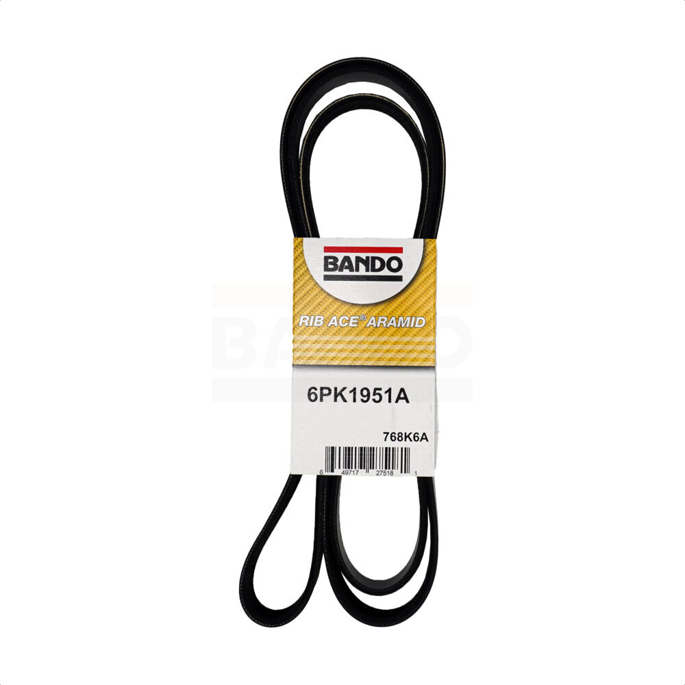 Bando - BAN-6PK1951A - Water Pump, Alternator and Air Conditioning Accessory Drive Belt