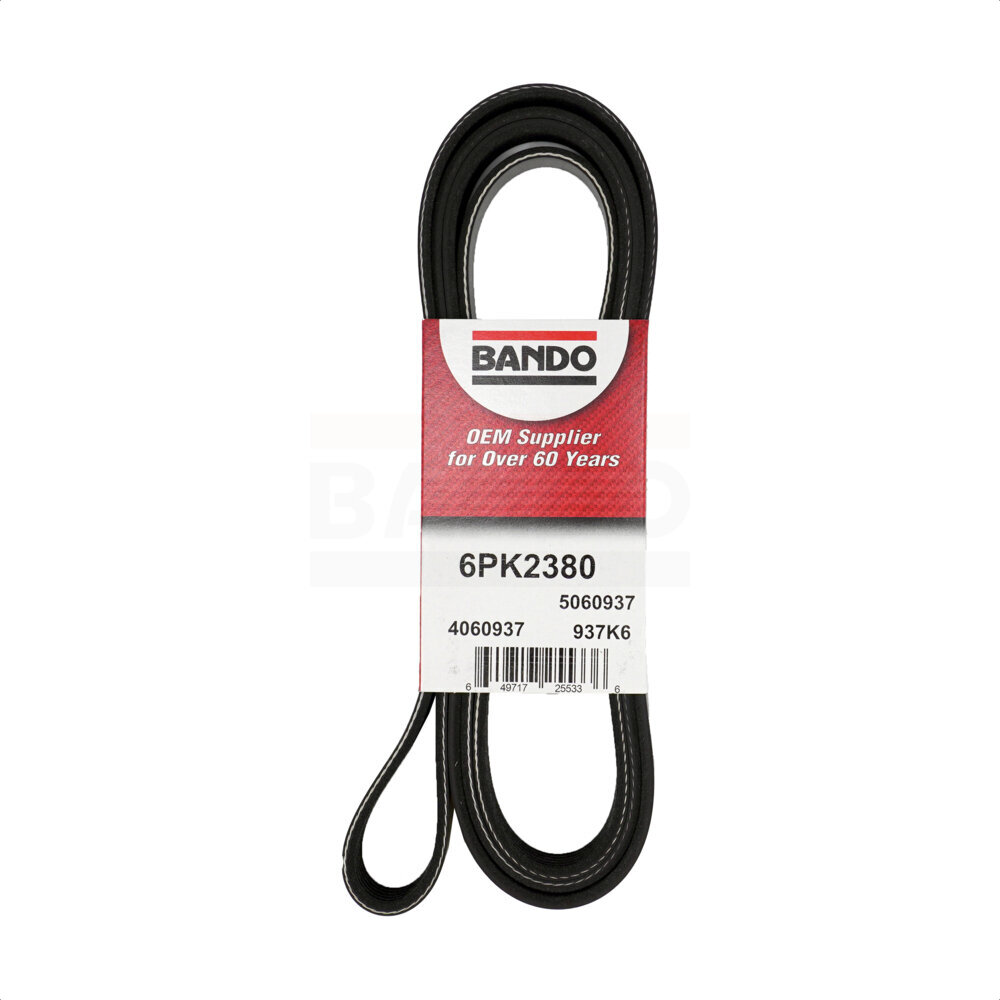 Bando - BAN-6PK2380 - Water Pump, Alternator, Air Conditioning and Power Accessory Drive Belt