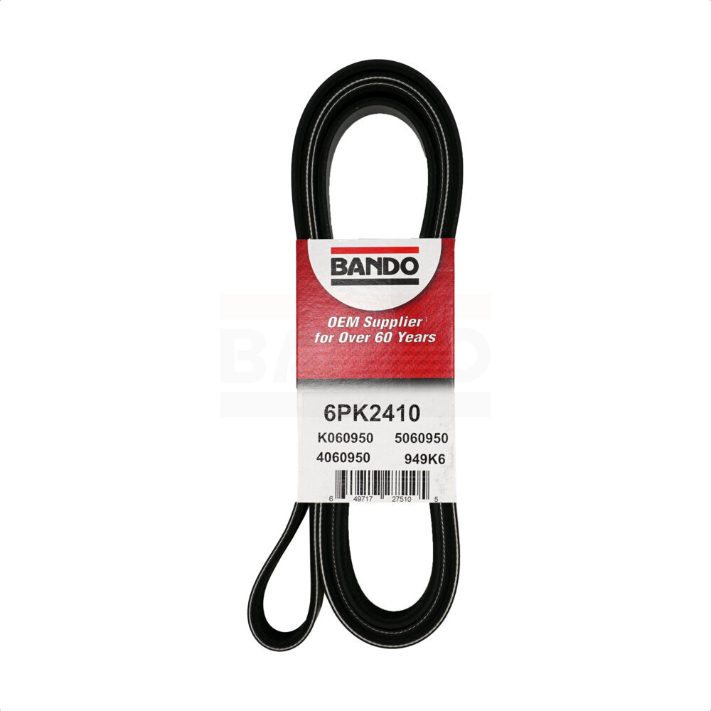 Bando - BAN-6PK2410 - Water Pump, Alternator, Air Conditioning and Power Accessory Drive Belt