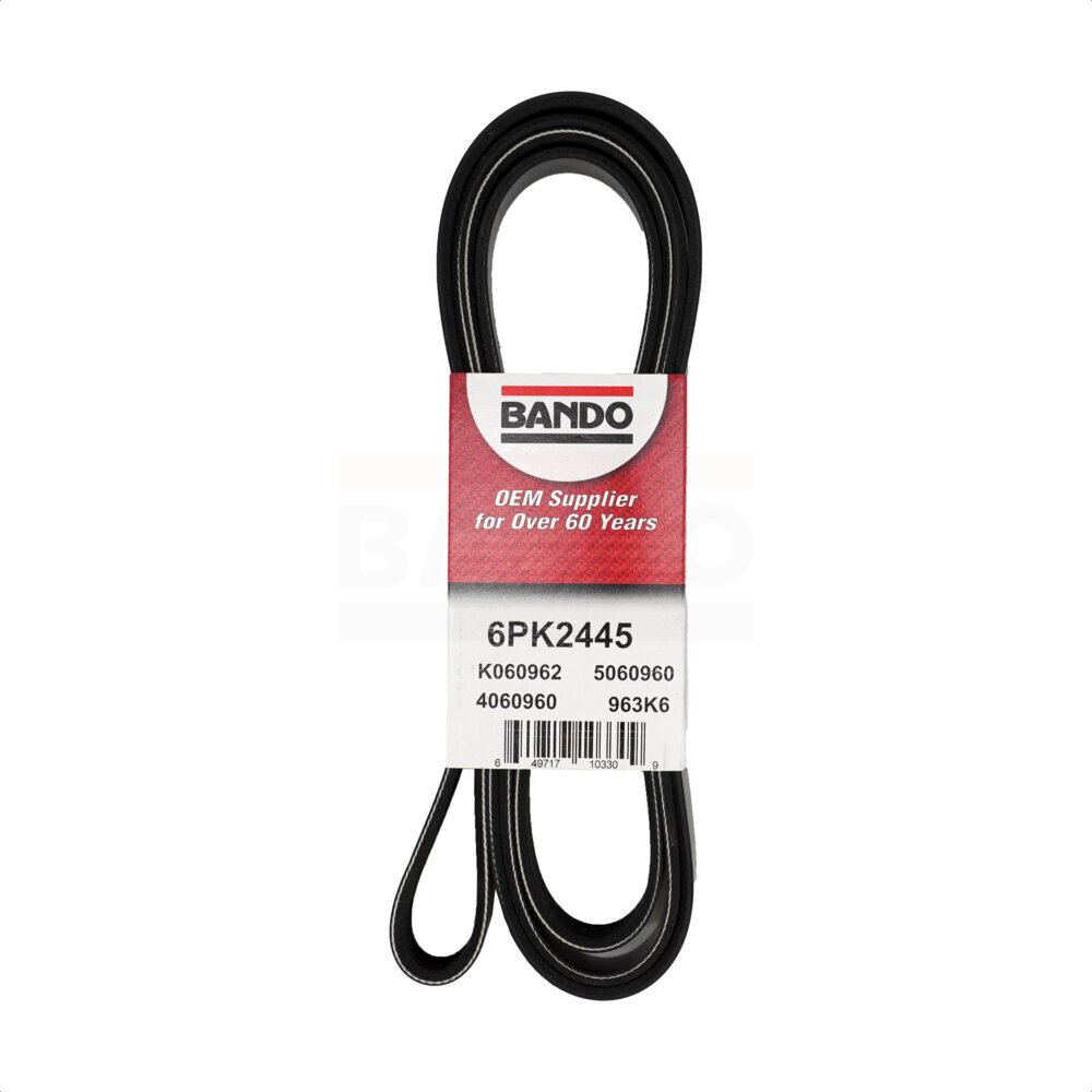 Bando - BAN-6PK2445 - Air Conditioning, Air Pump, Alternator and Water P Accessory Drive Belt