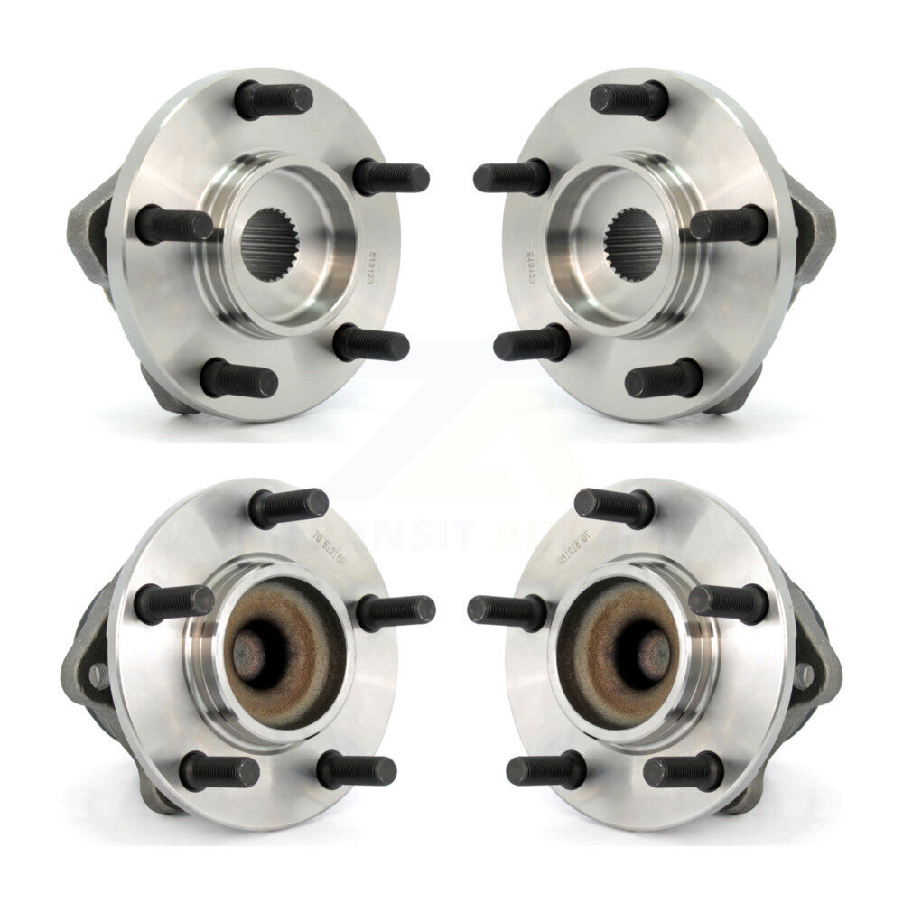 Kugel - K70-101180 - Front and Rear Wheel Bearing and Hub Assembly Kits
