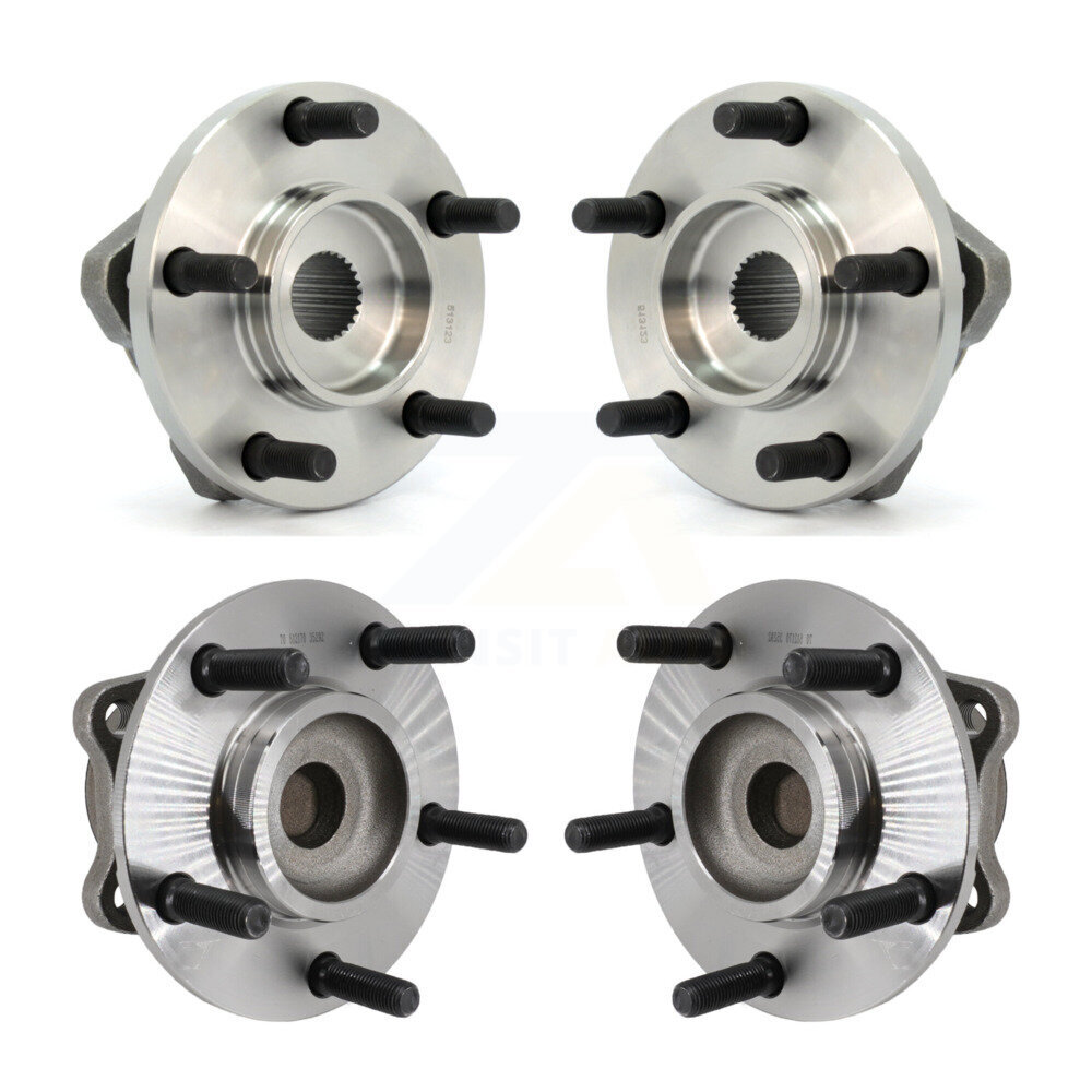 Kugel - K70-101181 - Front and Rear Wheel Bearing and Hub Assembly Kits