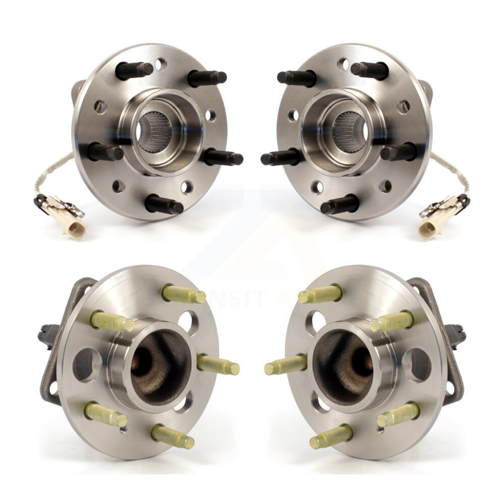 Kugel - K70-101183 - Front and Rear Wheel Bearing and Hub Assembly Kits