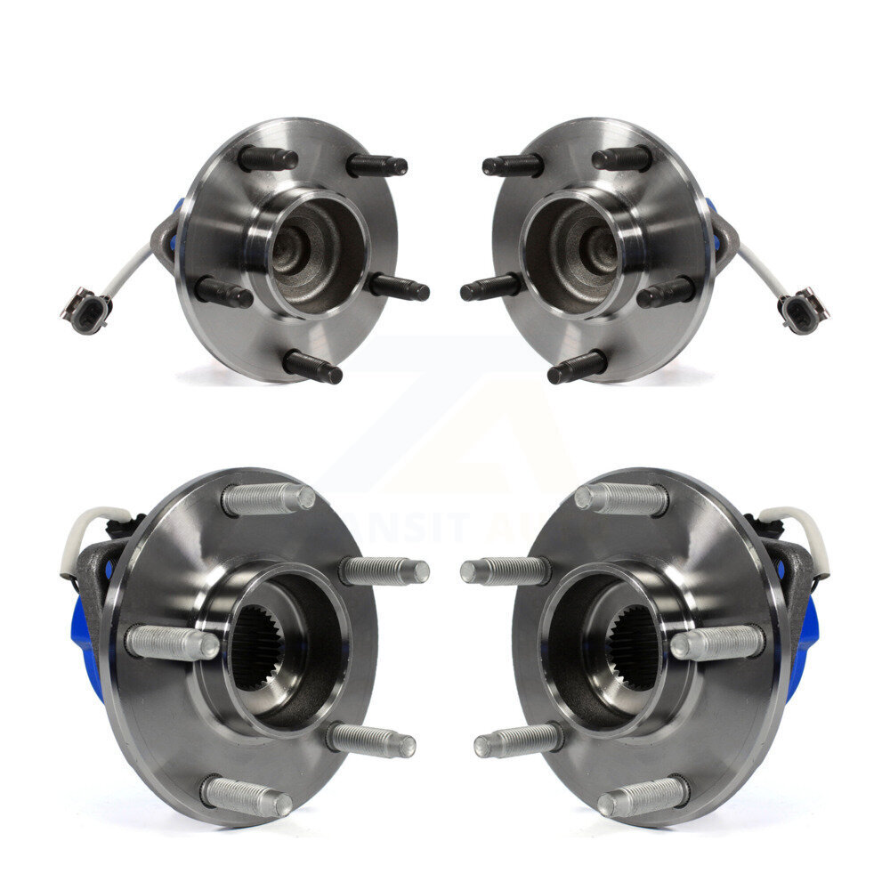 Kugel - K70-101185 - Front and Rear Wheel Bearing and Hub Assembly Kits