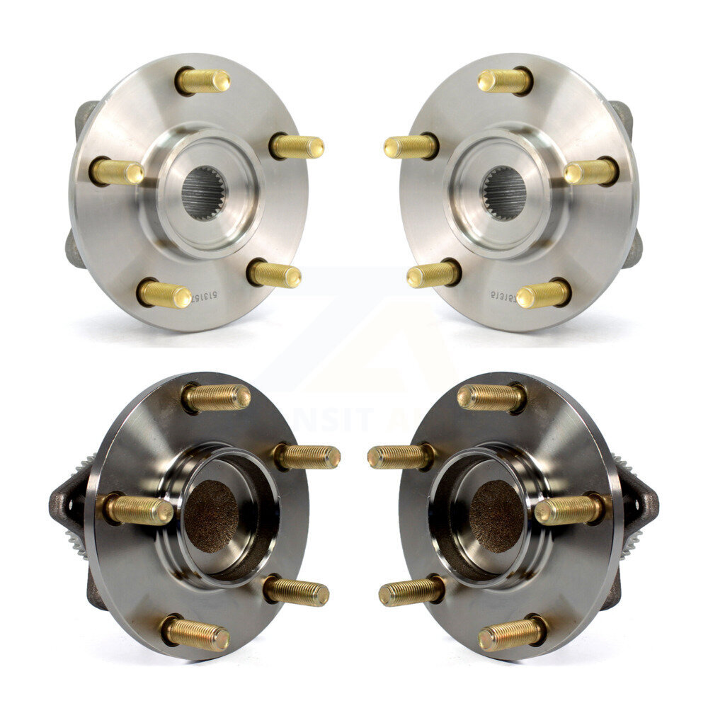 Kugel - K70-101188 - Front and Rear Wheel Bearing and Hub Assembly Kits