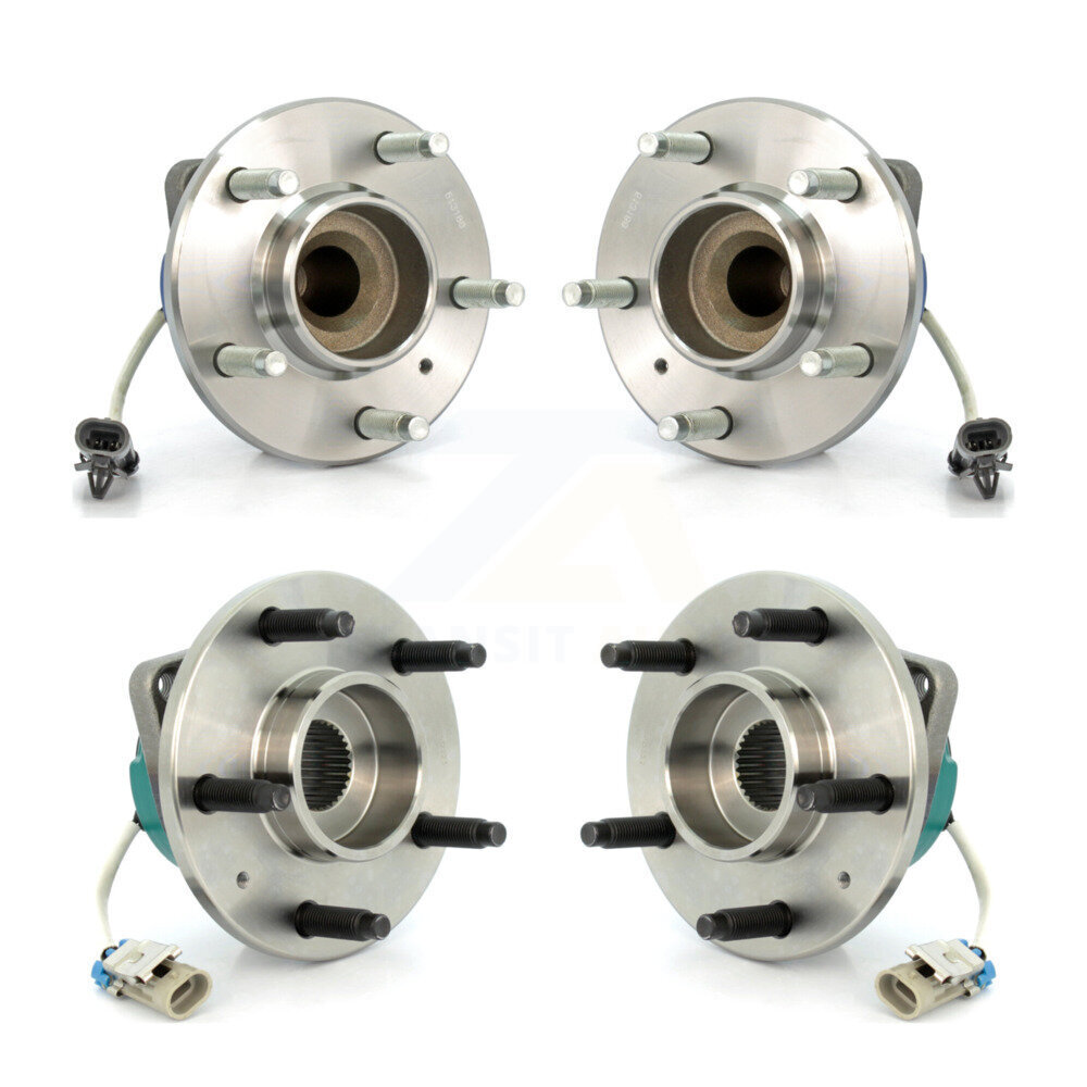 Kugel - K70-101193 - Front and Rear Wheel Bearing and Hub Assembly Kits