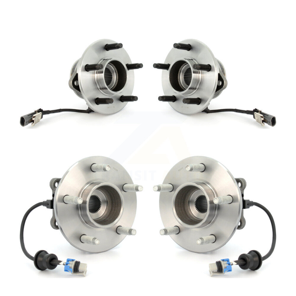 Kugel - K70-101194 - Front and Rear Wheel Bearing and Hub Assembly Kits