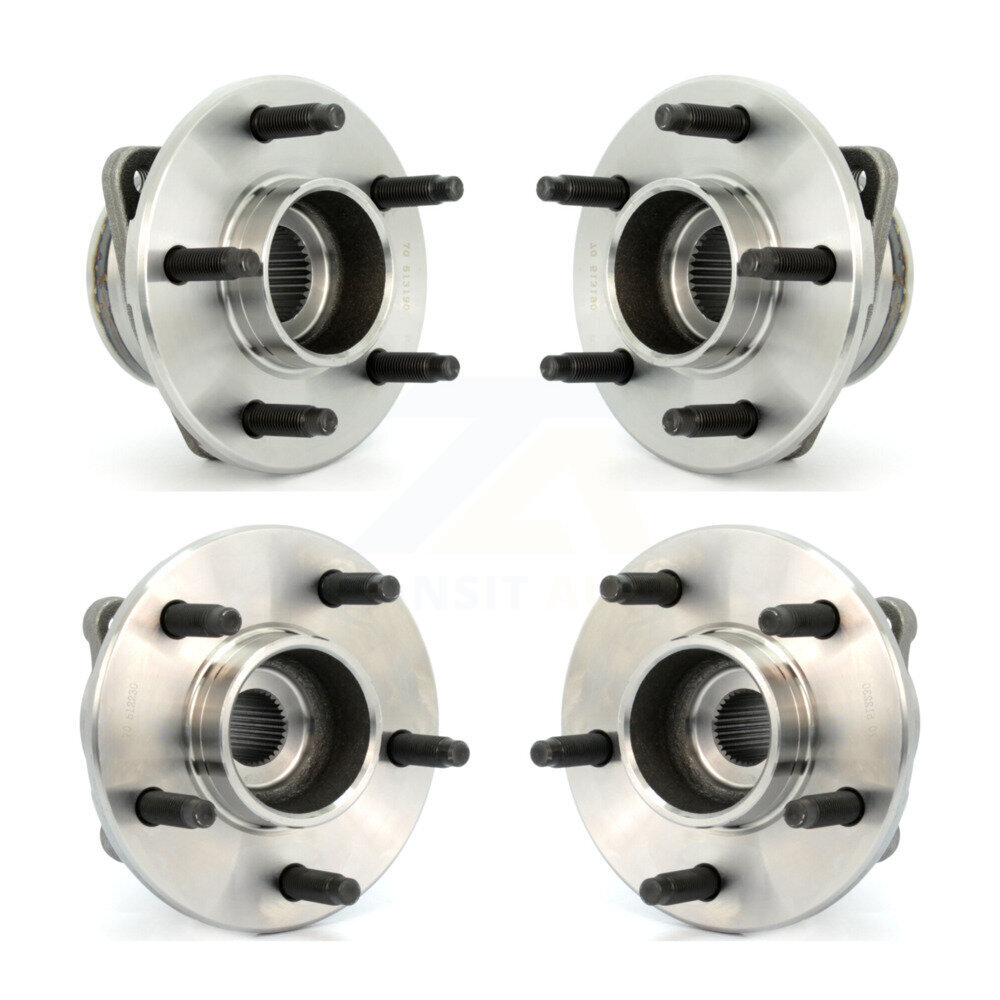 Kugel - K70-101195 - Front and Rear Wheel Bearing and Hub Assembly Kits