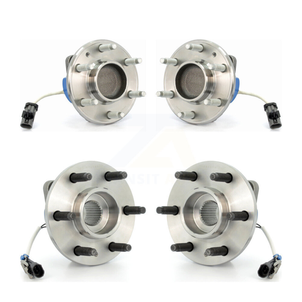 Kugel - K70-101199 - Front and Rear Wheel Bearing and Hub Assembly Kits