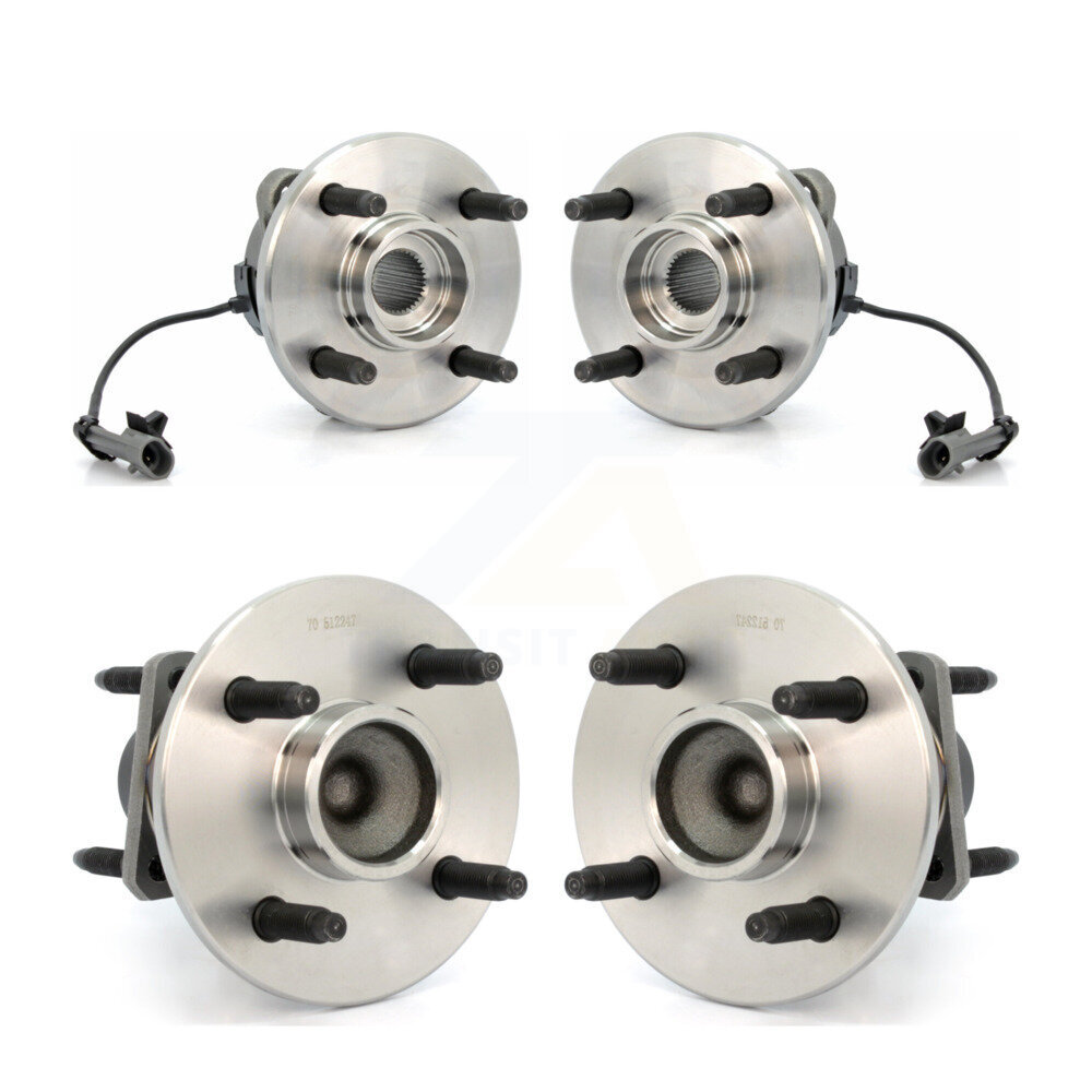 Kugel - K70-101202 - Front and Rear Wheel Bearing and Hub Assembly Kits