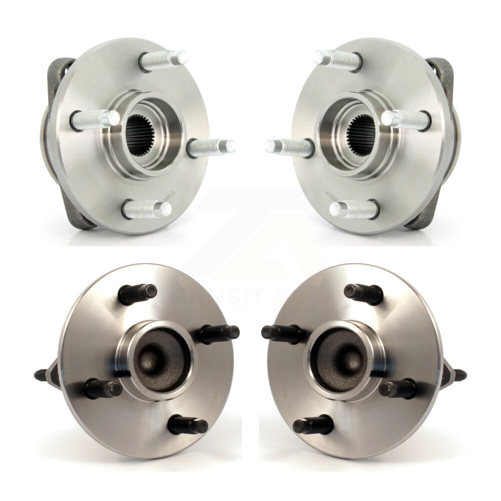Kugel - K70-101203 - Front and Rear Wheel Bearing and Hub Assembly Kits