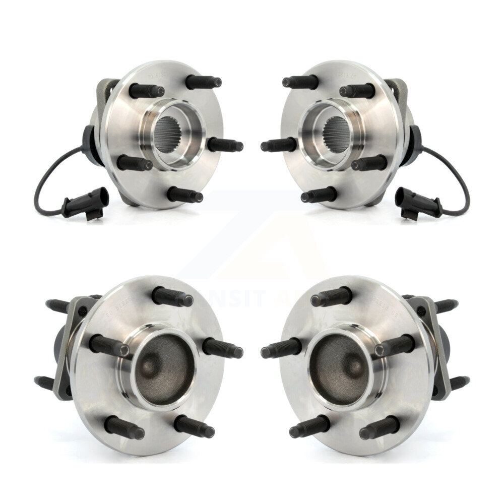 Kugel - K70-101210 - Front and Rear Wheel Bearing and Hub Assembly Kits