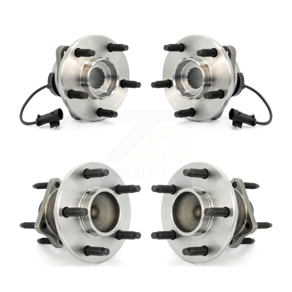 Kugel - K70-101211 - Front and Rear Wheel Bearing and Hub Assembly Kits