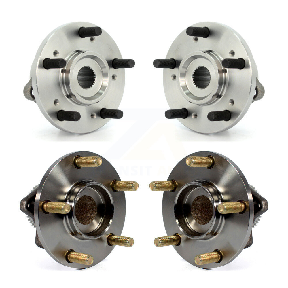 Kugel - K70-101213 - Front and Rear Wheel Bearing and Hub Assembly Kits