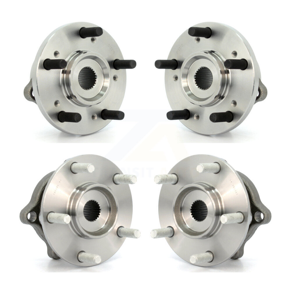 Kugel - K70-101215 - Front and Rear Wheel Bearing and Hub Assembly Kits