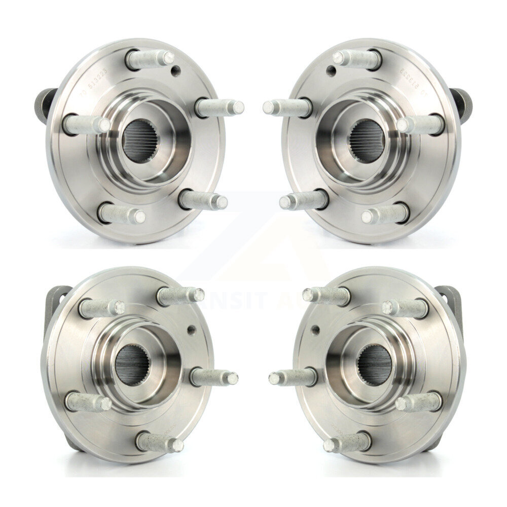 Kugel - K70-101221 - Front and Rear Wheel Bearing and Hub Assembly Kits