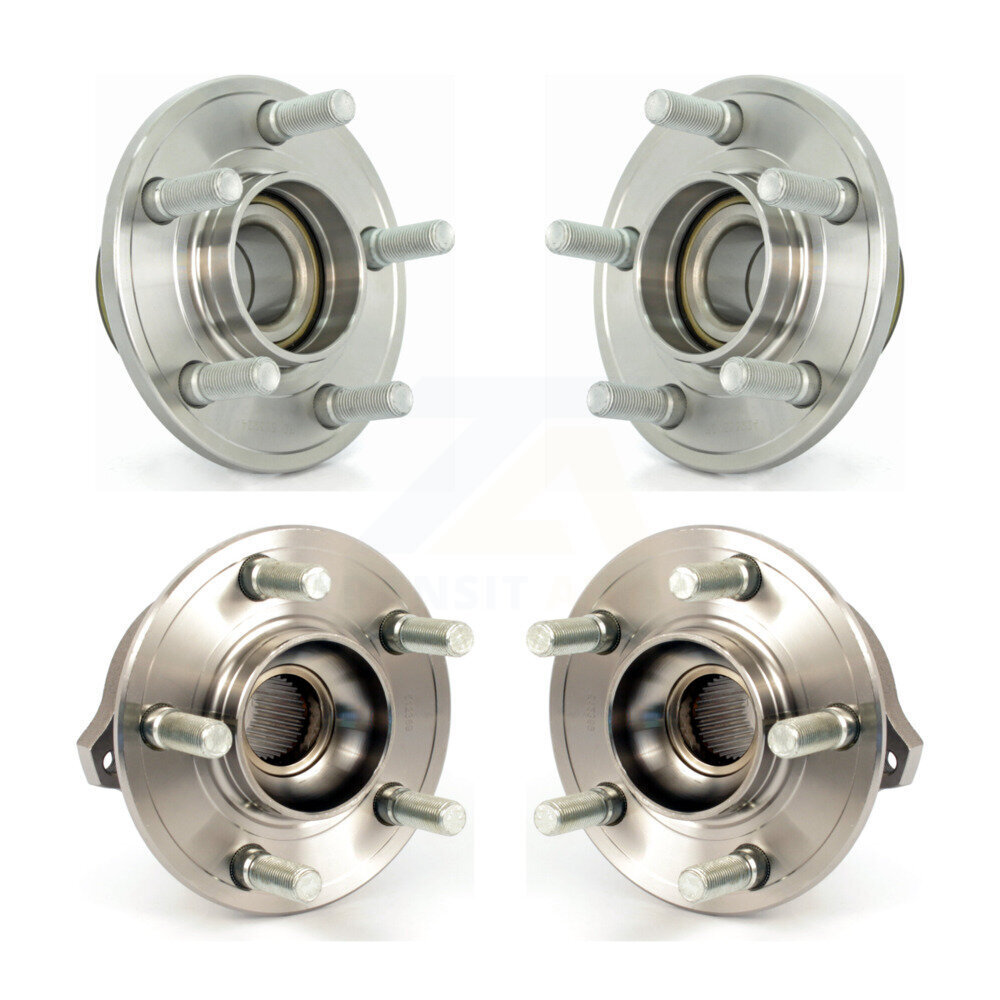 Kugel - K70-101223 - Front and Rear Wheel Bearing and Hub Assembly Kits
