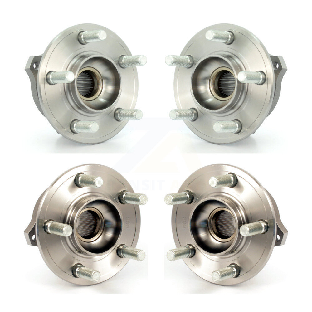 Kugel - K70-101225 - Front and Rear Wheel Bearing and Hub Assembly Kits