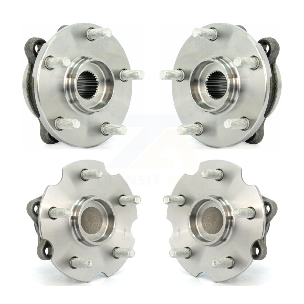 Kugel - K70-101246 - Front and Rear Wheel Bearing and Hub Assembly Kits