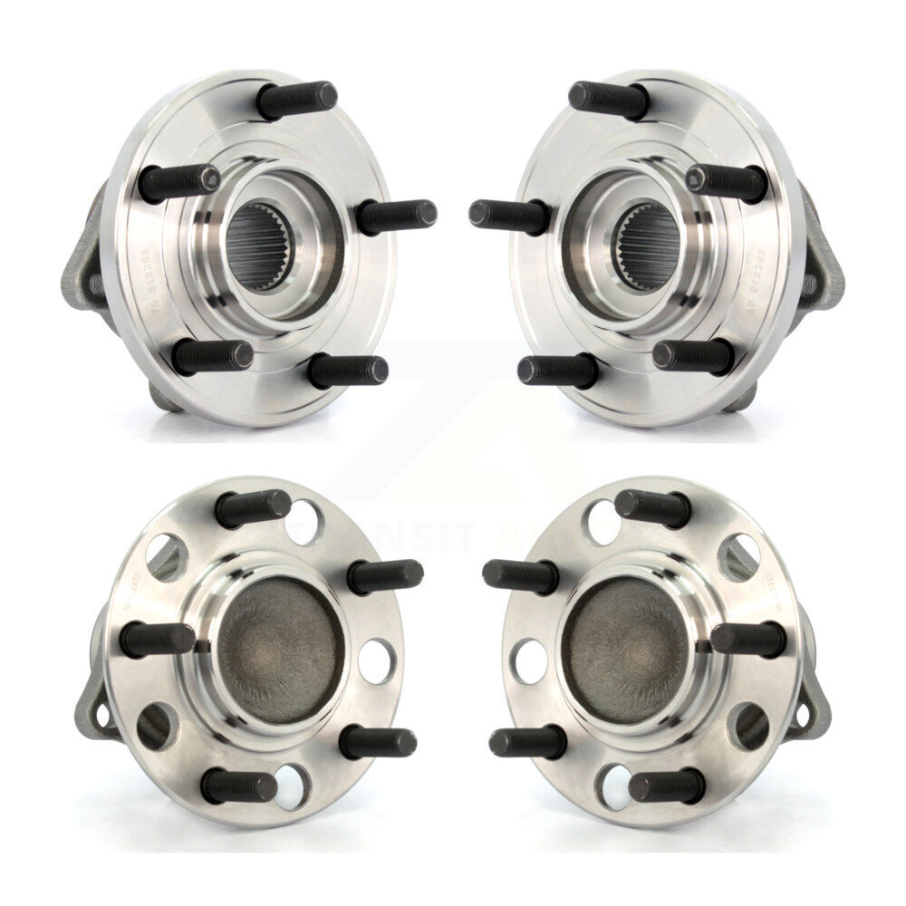 Kugel - K70-101252 - Front and Rear Wheel Bearing and Hub Assembly Kits