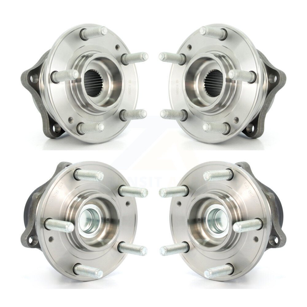 Kugel - K70-101255 - Front and Rear Wheel Bearing and Hub Assembly Kits