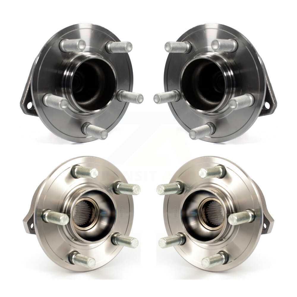 Kugel - K70-101280 - Front and Rear Wheel Bearing and Hub Assembly Kits
