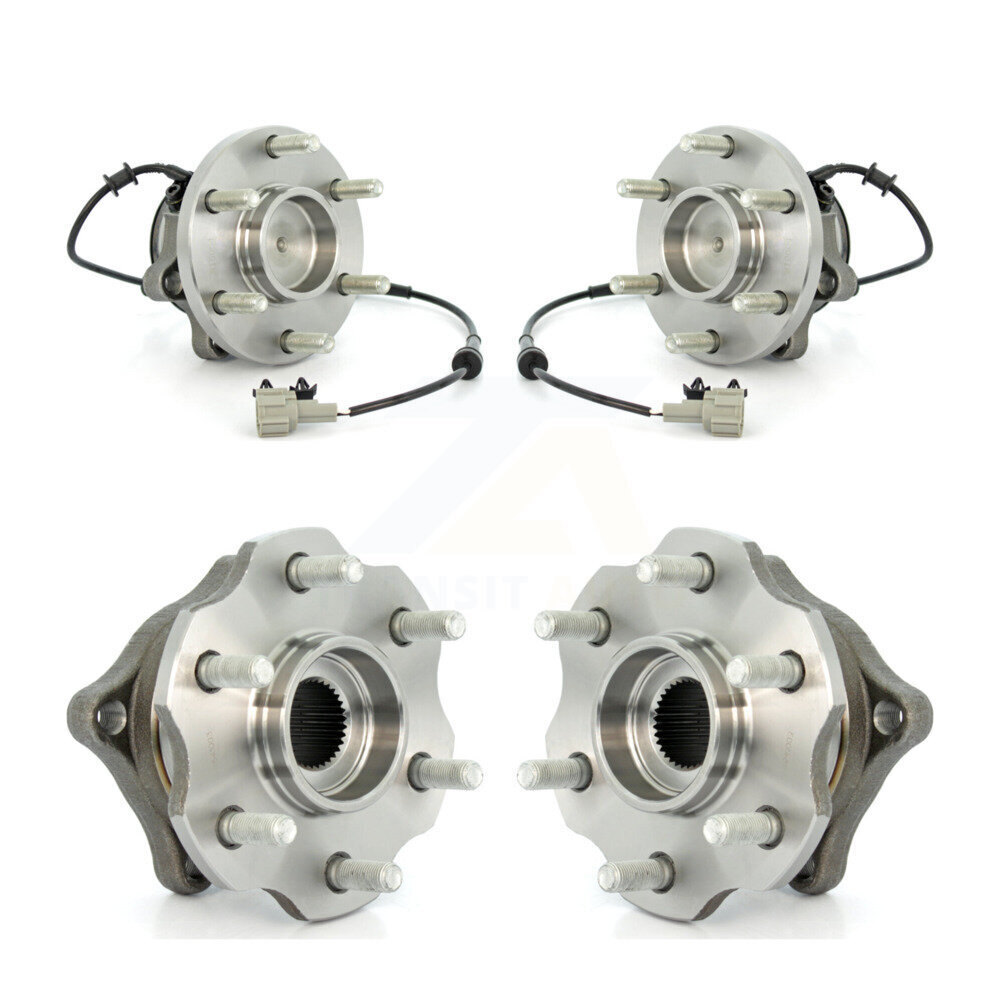 Kugel - K70-101291 - Front and Rear Wheel Bearing and Hub Assembly Kits