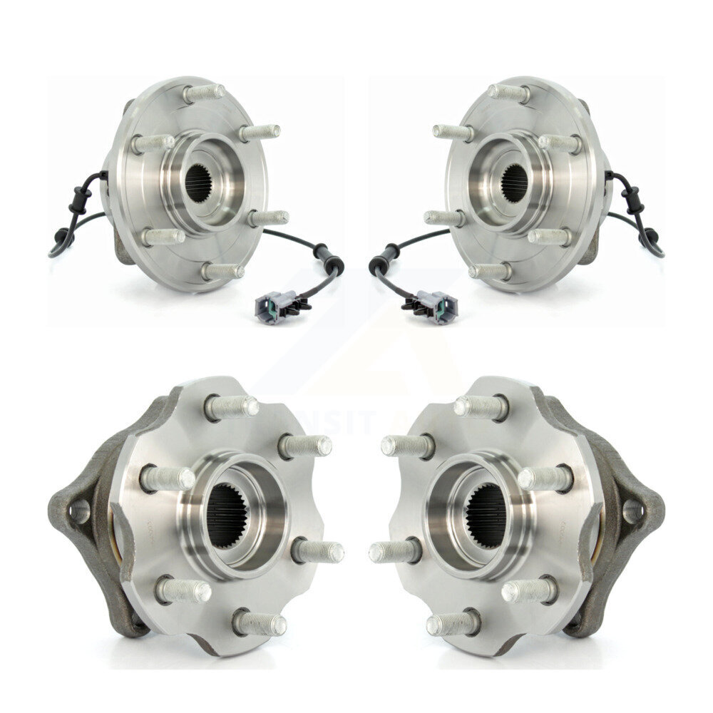 Kugel - K70-101295 - Front and Rear Wheel Bearing and Hub Assembly Kits