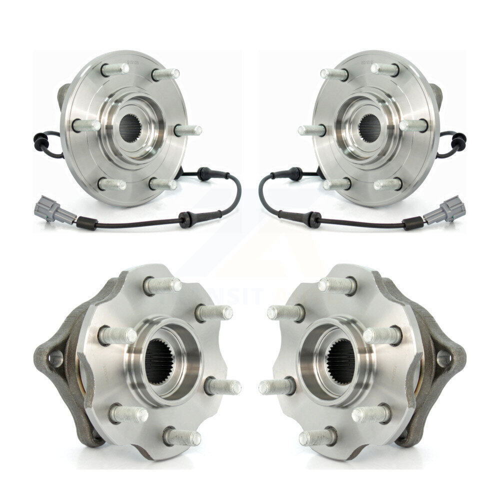 Kugel - K70-101297 - Front and Rear Wheel Bearing and Hub Assembly Kits