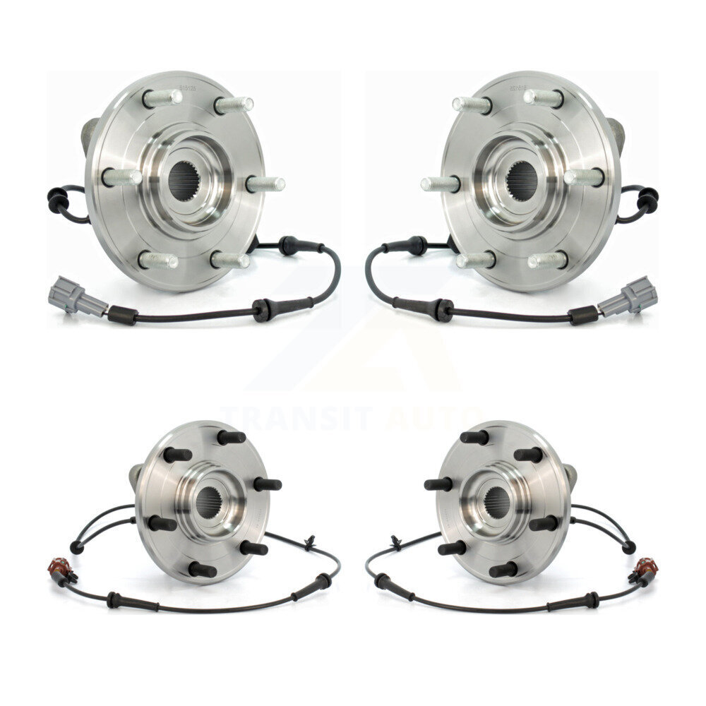 Kugel - K70-101298 - Front and Rear Wheel Bearing and Hub Assembly Kits