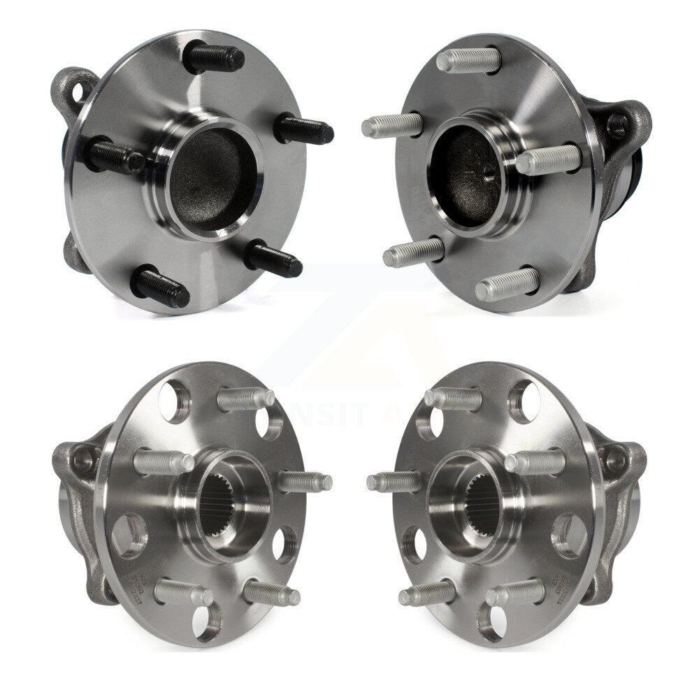 Kugel - K70-101342 - Front and Rear Wheel Bearing and Hub Assembly Kits