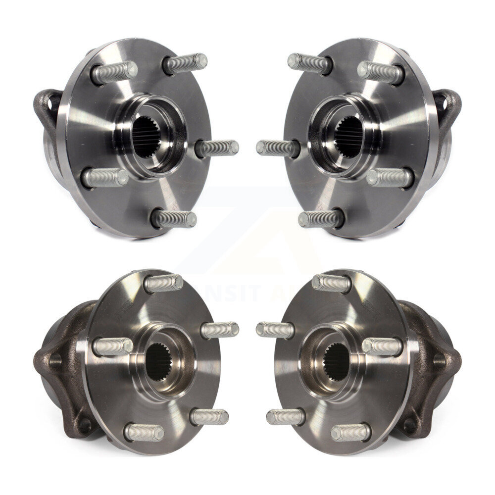 Kugel - K70-101358 - Front and Rear Wheel Bearing and Hub Assembly Kits