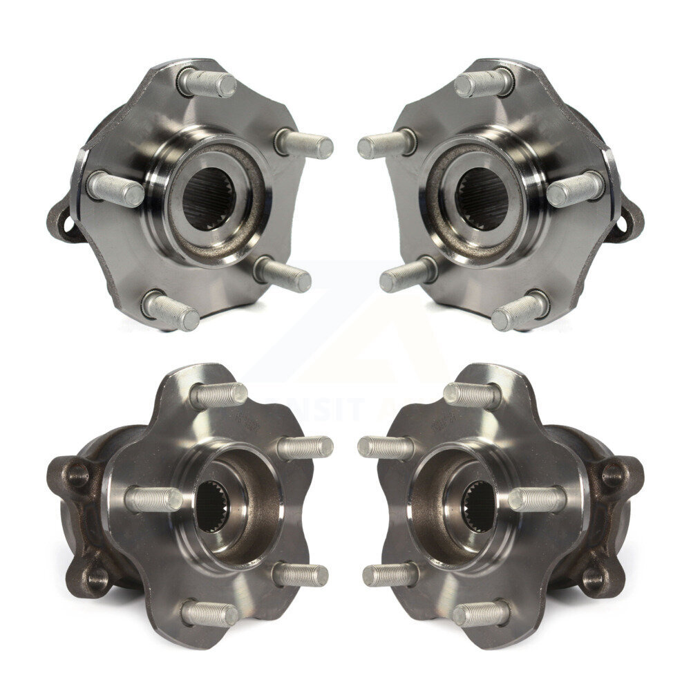 Kugel - K70-101360 - Front and Rear Wheel Bearing and Hub Assembly Kits