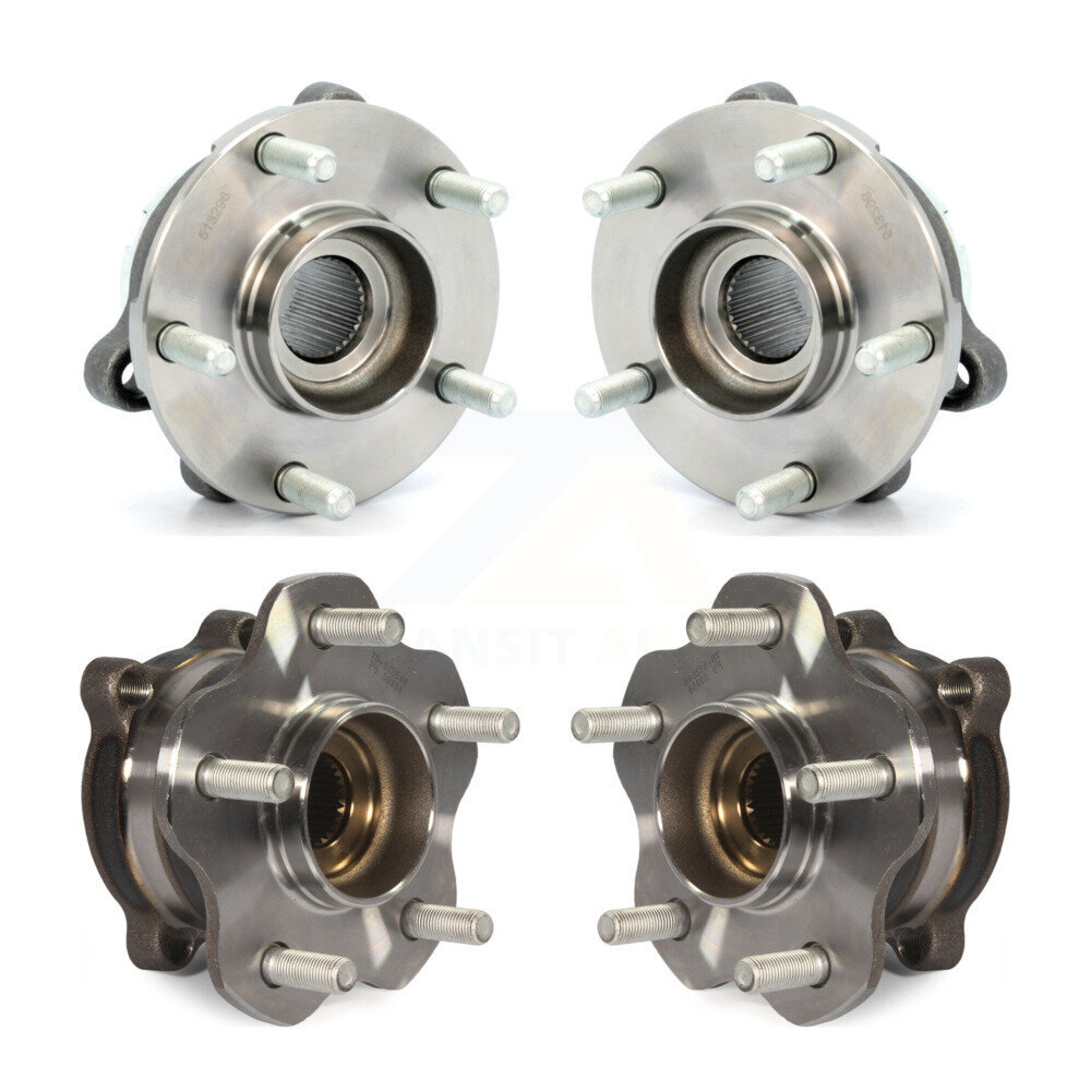 Kugel - K70-101429 - Front and Rear Wheel Bearing and Hub Assembly Kits
