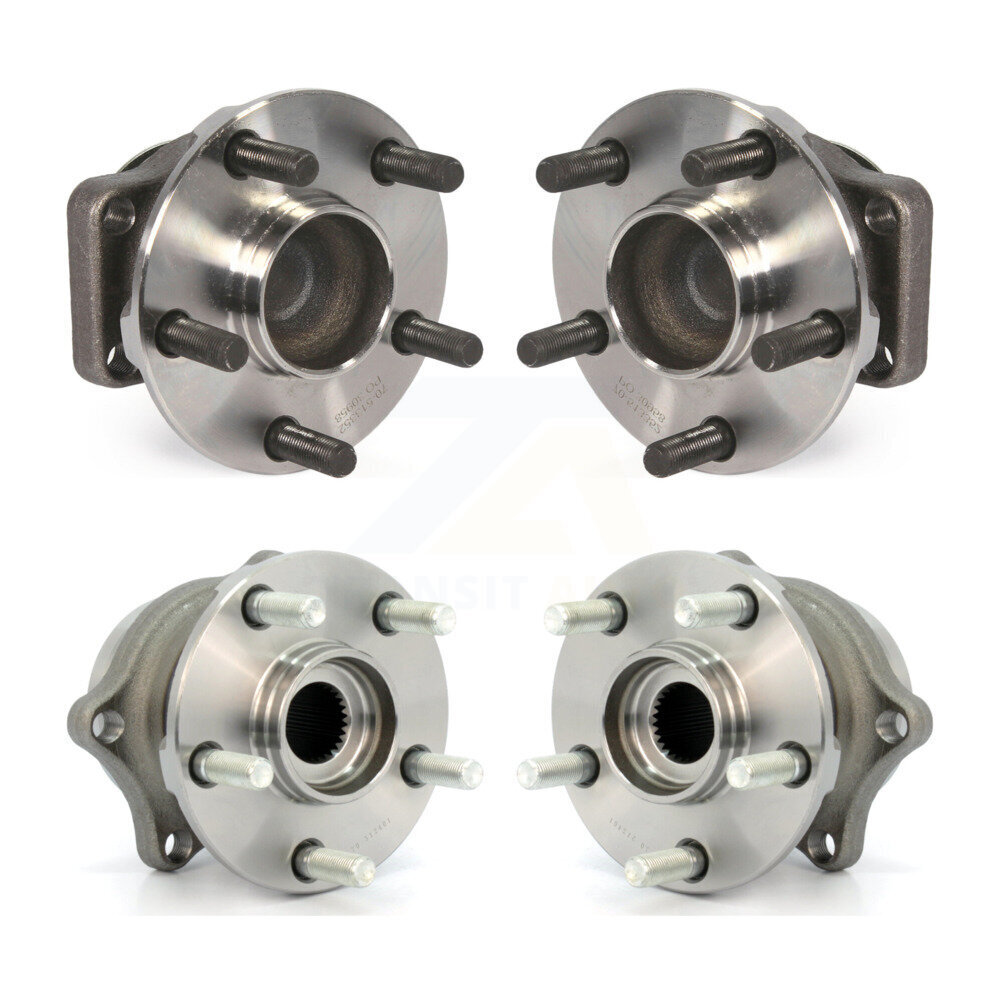 Kugel - K70-101437 - Front and Rear Wheel Bearing and Hub Assembly Kits